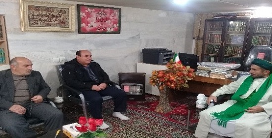 دیداربا امام جمعه شهرعنبران به مناسبت هفته کتاب