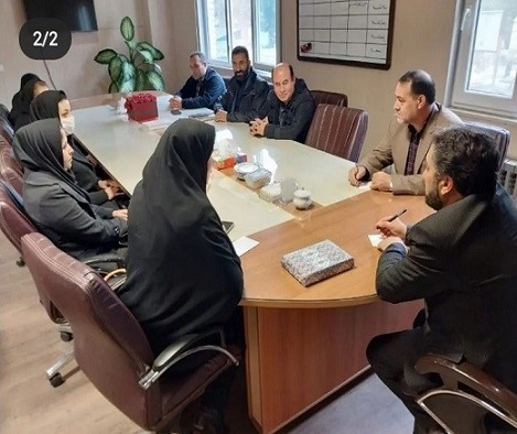 دیداربا فرماندارشهرستان نمین به مناسبت هفته کتاب